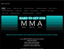 Tablet Screenshot of hardtogetdvd.com